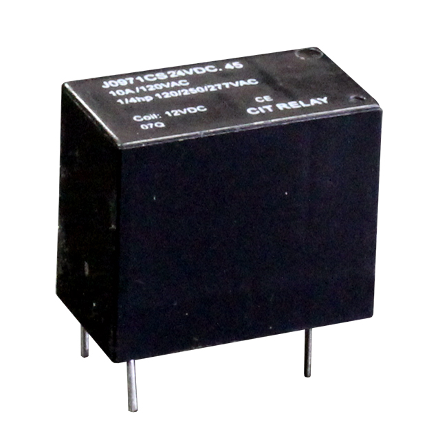 J0971CS24VDC.45 CIT Relay and Switch  Power Relays Over 2 Amps